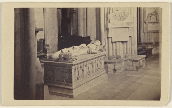 Earl & Countess of Arundel - Chichester Cathedral Temp - Henry VIII; James Russell & Sons; about 1866; Albumen silver print