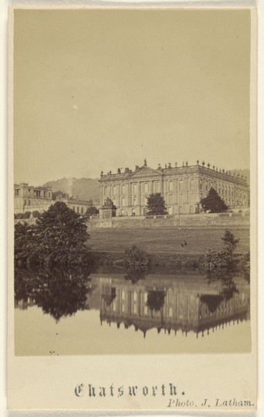Chatsworth; John Latham, British, active 1860s, October 30, 1865; Albumen silver print