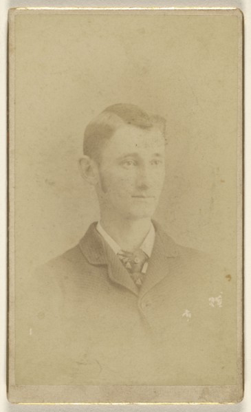 man; Alden P. Sherburne, American, active Barre, Vermont 1860s, about 1865; Albumen silver print