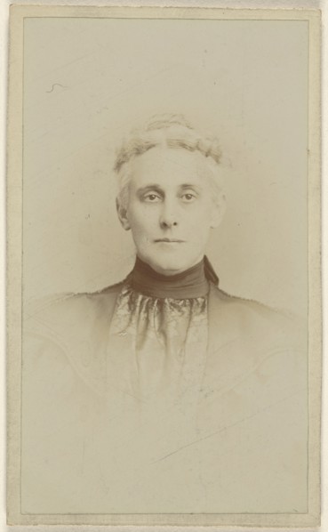 Etta Budd; about 1870; Albumen silver print