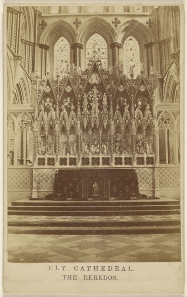 Ely Cathedral. The Revedos; British; 1865 - 1870; Albumen silver print