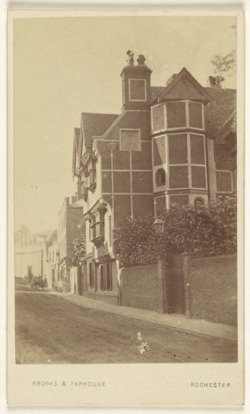 East Gate House, Rochester; Brooks & Taphouse; 1864 - 1866; Albumen silver print