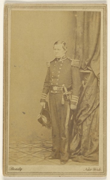 Rear Admiral Jas. Smith, U.S.N. Ch. Bu of Jacks & Feb 9. 63; Mathew B. Brady, American, about 1823 - 1896, February 9, 1863
