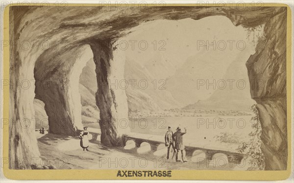 Axenstrasse; August 7, 1875; Albumen silver print