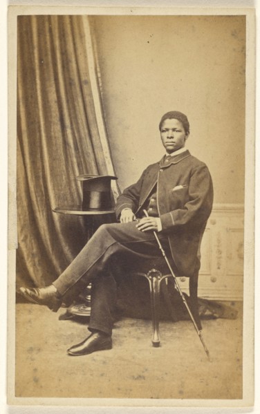 Samuel Moroka; C. Millington Drayson, British, active 1870s, 1865 - 1870; Albumen silver print
