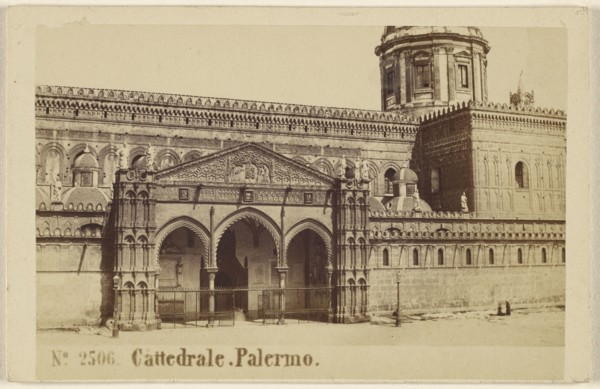 Cattedrale Palermo; Sommer & Behles, Italian, 1867 - 1874, 1865 - 1870; Albumen silver print