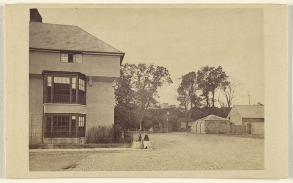 View of Ludlow, England; Thomas Jones, British, active 1860s - 1870s, 1865 - 1870; Albumen silver print