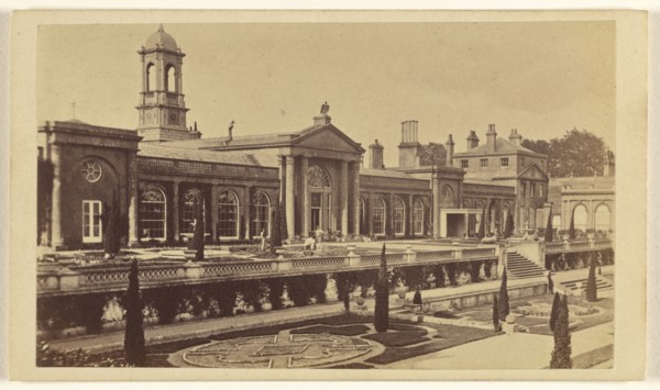 Bowood. Marquis of Landsdowne...Italian Gardens; E. Flukes & Co; about 1865; Albumen silver print