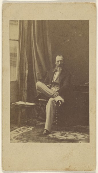 Horace Vernet, 1789 - 1863, French; about 1862; Albumen silver print