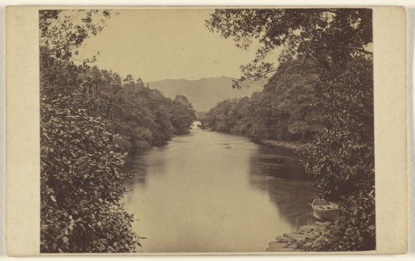 Killarney. The Old Weir Bridge, from Dinis Island; John Hudson, Irish, active Glasgow, Scotland 1860s - 1870s, 1865 - 1870