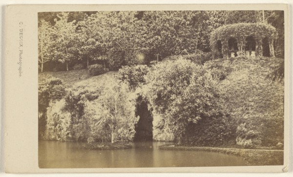Pegli. Villa Pallavicini. la Grotta; Celestino Degoix, Italian, active 1860s - 1890s, 1865 - 1870; Albumen silver print
