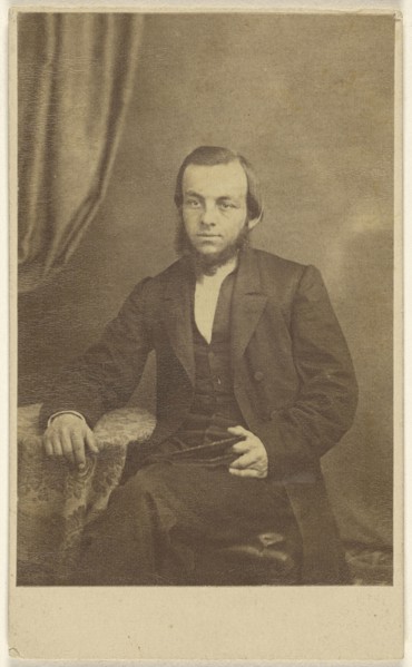 Mr. Townsend; 1865 - 1870; Albumen silver print