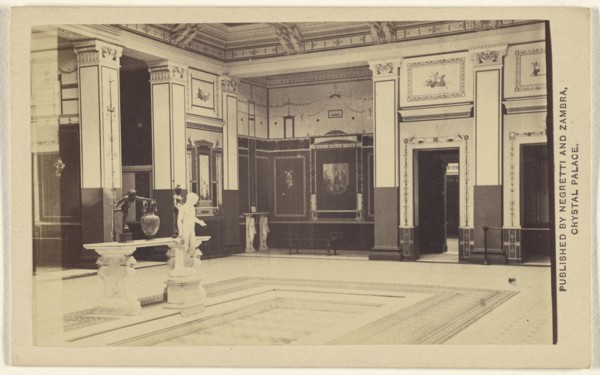 Pompeiian Ct; Negretti & Zambra, British, active 1850 - 1899, negative 1855; print about 1862; Albumen silver print
