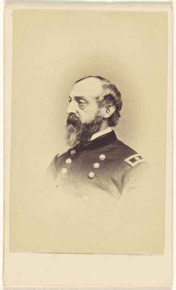 Major-General George Gordon Meade, 1815 - 1872, Frederick Gutekunst, American, 1831 - 1917, about 1862; Albumen silver print