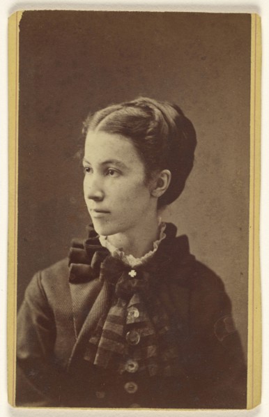 Mrs. Susie Wilson. Columbus, Ohio, Feby 1875; L. M. Baker, American, 1834 - 1924, February 1875; Albumen silver print