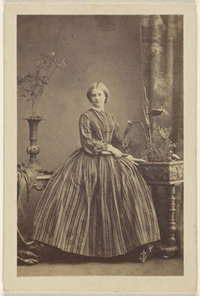 Miss Hood; Camille Silvy, French, 1834 - 1910, 1862 - 1865; Albumen silver print