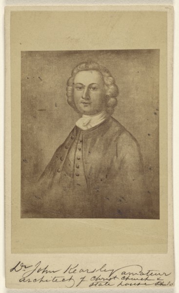 Dr. John Kearsley Architect of Christ Church & State house, Phila; James Earle McClees, American, 1821 - 1887, 1865 - 1870