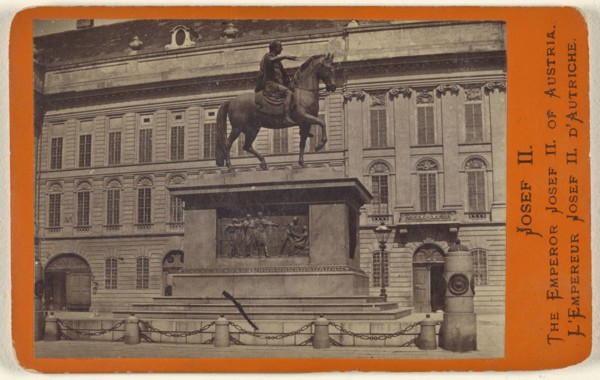 Josef II.,The Emperor Josef II. of Austria; Oscar Kramer, Austrian, 1835 - 1892, about 1870; Albumen silver print