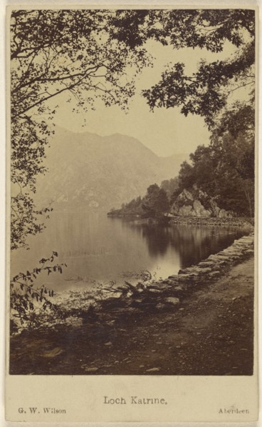 Loch Katrine; George Washington Wilson, Scottish, 1823 - 1893, September 23, 1865; Albumen silver print