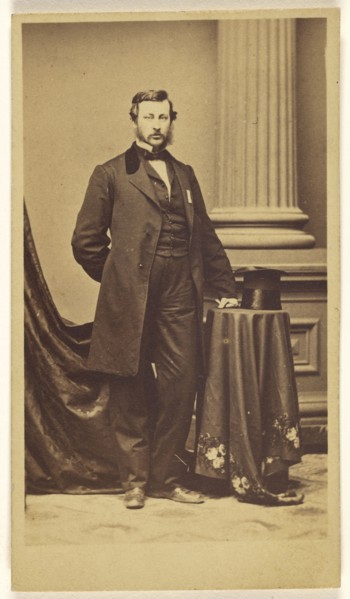 Mr. Carrie; Charles DeForest Fredricks, American, 1823 - 1894, 1862 - 1865; Albumen silver print