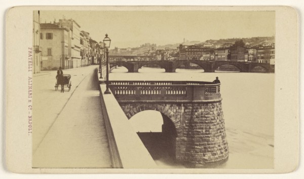Long Arm - near Our Hotel - The Hotel Cel'arno; Fratelli Alinari, Italian, founded 1852, 1865-1870; Albumen silver print