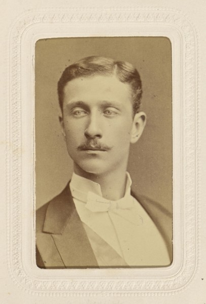Eugene Louis Jean Joseph Bonaparte; Elliott & Fry; about 1872; Albumen silver print