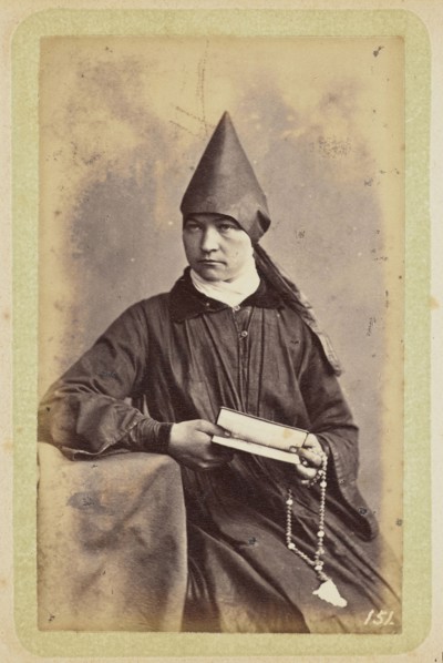 Nun; William Carrick, Scottish, 1827 - 1878, Russia; about 1860 - 1870; Albumen silver print