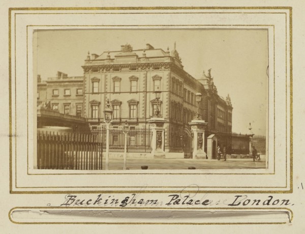 Buckingham Palace; Valentine Blanchard, British, 1831 - 1901, London, England; about 1867; Albumen silver print