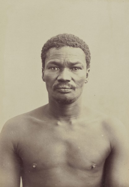 Jeremiah Beity, 36 ans; Prince Roland Napoleon Bonaparte, French, 1858 - 1924, Africa; about 1888; Albumen silver print