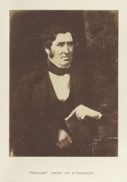 Provost Swan of Kirkcaldy; Hill & Adamson, Scottish, active 1843 - 1848, Scotland; 1843 - 1848; Salted paper print