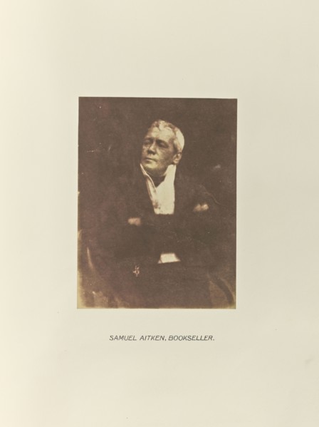 Samuel Aitken, Bookseller; Hill & Adamson, Scottish, active 1843 - 1848, Scotland; 1843 - 1848; Salted paper print