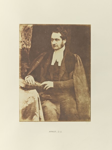 Arnott, D.D; Hill & Adamson, Scottish, active 1843 - 1848, Scotland; 1843 - 1848; Salted paper print from a Calotype negative