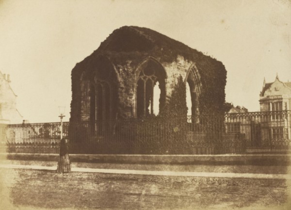Blackfriars Chapel, St. Andrews; Hill & Adamson, Scottish, active 1843 - 1848, Safed, Palestine; 1843 - 1848; Salted paper