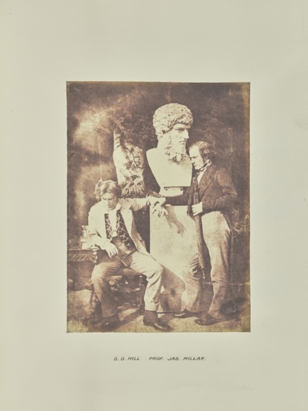 D. O. Hill and Professor James Miller; Hill & Adamson, Scottish, active 1843 - 1848, Scotland; 1843–1847; Salted paper print