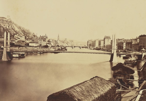 Lyon; Édouard Baldus, French, born Germany, 1813 - 1889, France; about 1861; Albumen silver print