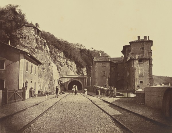 Vienne, Souterrain; Édouard Baldus, French, born Germany, 1813 - 1889, France; about 1861; Albumen silver print
