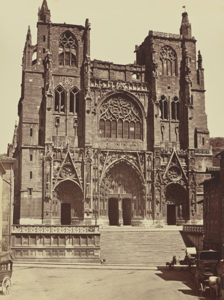 Vienne, St Maurice; Édouard Baldus, French, born Germany, 1813 - 1889, France; about 1861; Albumen silver print