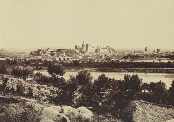 Avignon, Édouard Baldus, French, born Germany, 1813 - 1889, France; about 1861; Albumen silver print