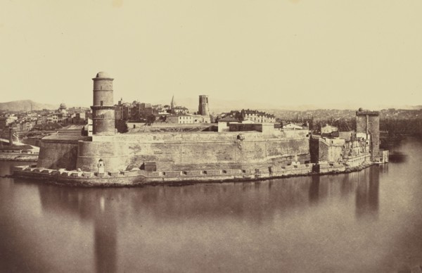 Marseille, Édouard Baldus, French, born Germany, 1813 - 1889, France; about 1861; Albumen silver print