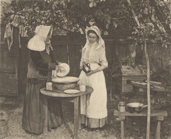 Confessions; Peter Henry Emerson, British, born Cuba, 1856 - 1936, London, England; 1887; Photogravure; 23.2 x 28.6 cm