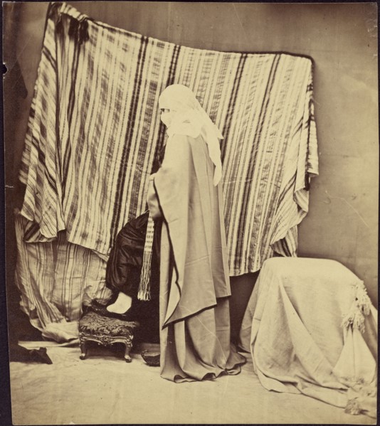 Orientalist Study; Roger Fenton, English, 1819 - 1869, 1858; Albumen silver print