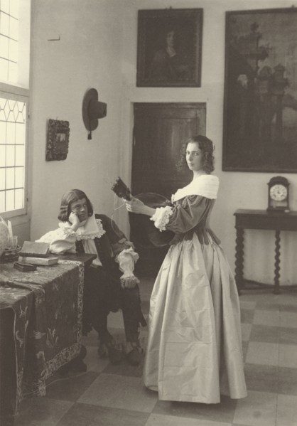 Dutch Interior; Guido Rey, Italian, 1861 - 1935, about 1895; Platinum print; 22.1 x 15.6 cm, 8 11,16 x 6 1,8 in