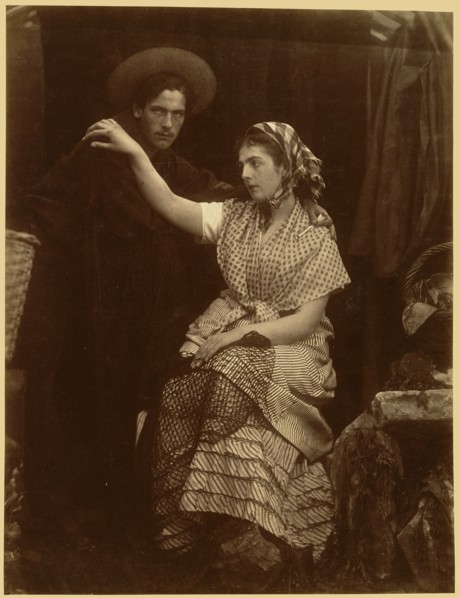 Go Not Yet : The Fisherman's Farewell; Julia Margaret Cameron, British, born India, 1815 - 1879, Freshwater, Isle of Wight