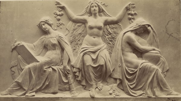 Past, Present, and Future; Ernst Alpers, German, active Hannover, Germany about 1867, Hanover, Germany; 1867; Albumen silver