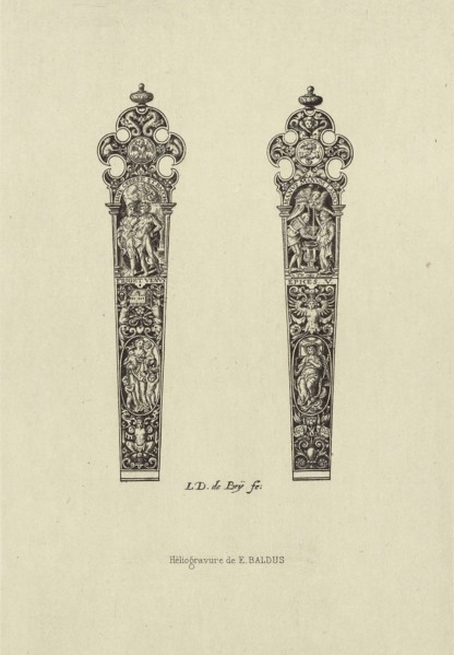 Design by Theodor de Bry; Édouard Baldus, French, born Germany, 1813 - 1889, Paris, France; 1866; Heliogravure; 15.6 x 10.8 cm