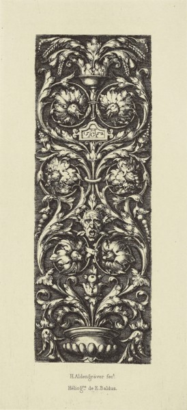 Design by Aldengräver; Édouard Baldus, French, born Germany, 1813 - 1889, Paris, France; 1866; Heliogravure; 18 x 8.2 cm