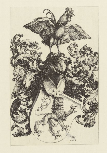 Design by Albrecht Dürer; Édouard Baldus, French, born Germany, 1813 - 1889, Paris, France; 1866; Heliogravure
