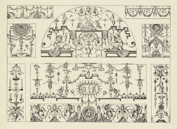 Design by Androuet du Cerceau; Édouard Baldus, French, born Germany, 1813 - 1889, Paris, France; 1866; Heliogravure