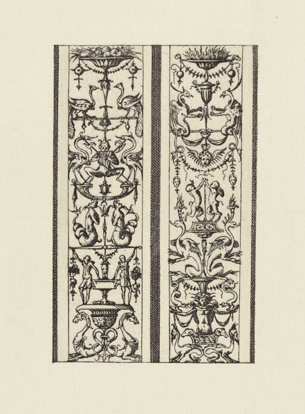 Design after an Antique Painting; Édouard Baldus, French, born Germany, 1813 - 1889, Paris, France; 1866; Heliogravure