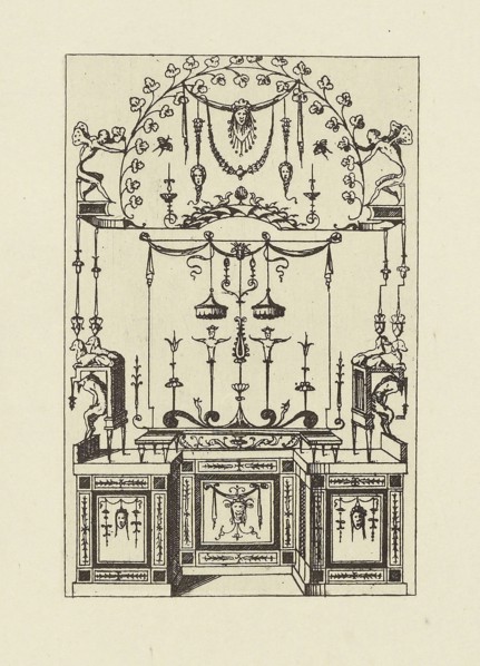 Design after an Antique Painting; Édouard Baldus, French, born Germany, 1813 - 1889, Paris, France; 1866; Heliogravure